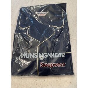 Munsingwear Sleepwear Pajamas Navy Mens Medium PJ Set NEW casual